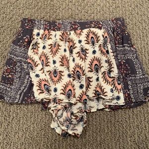 Flowy design shorts